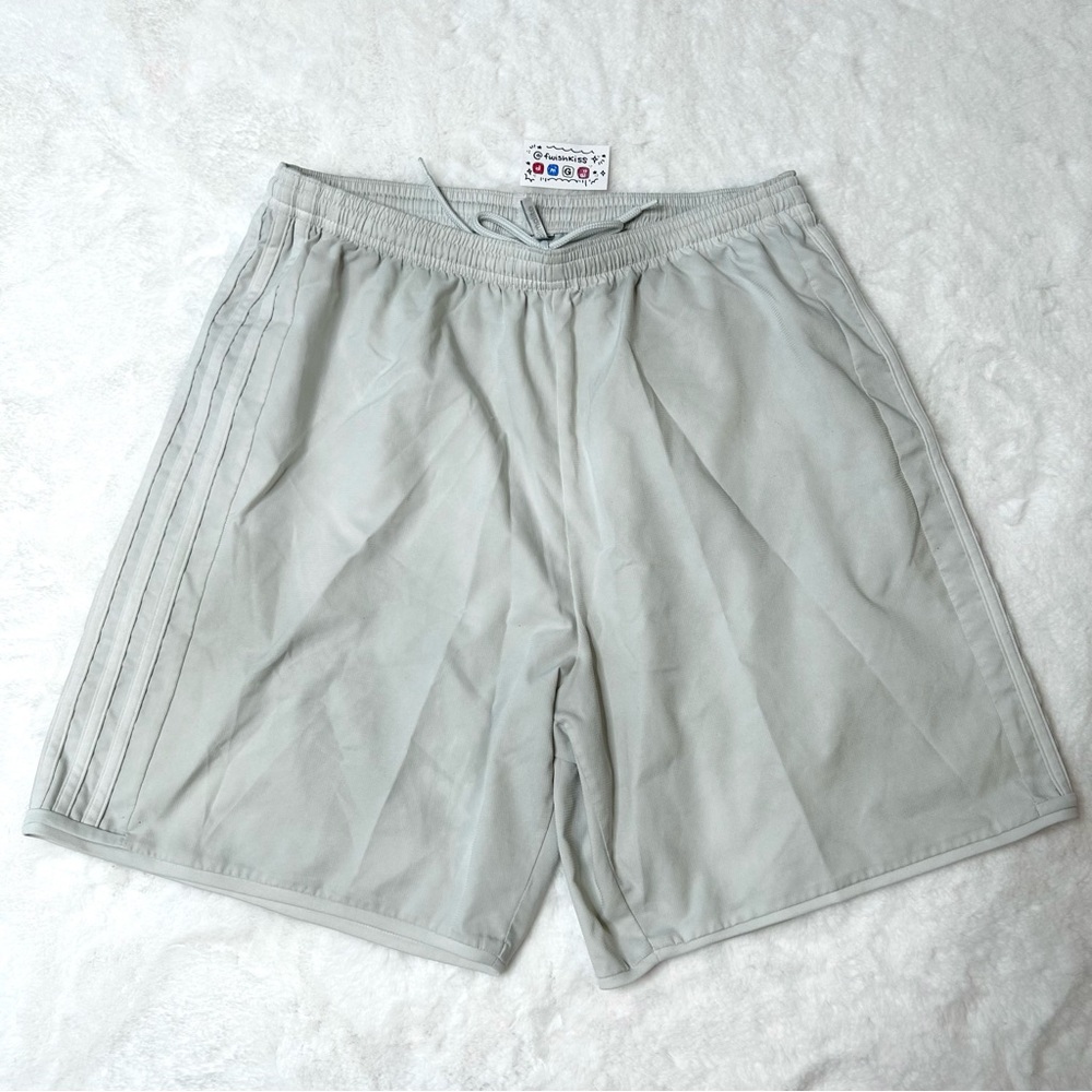 adidas Men's Light Gray Athletic Shorts